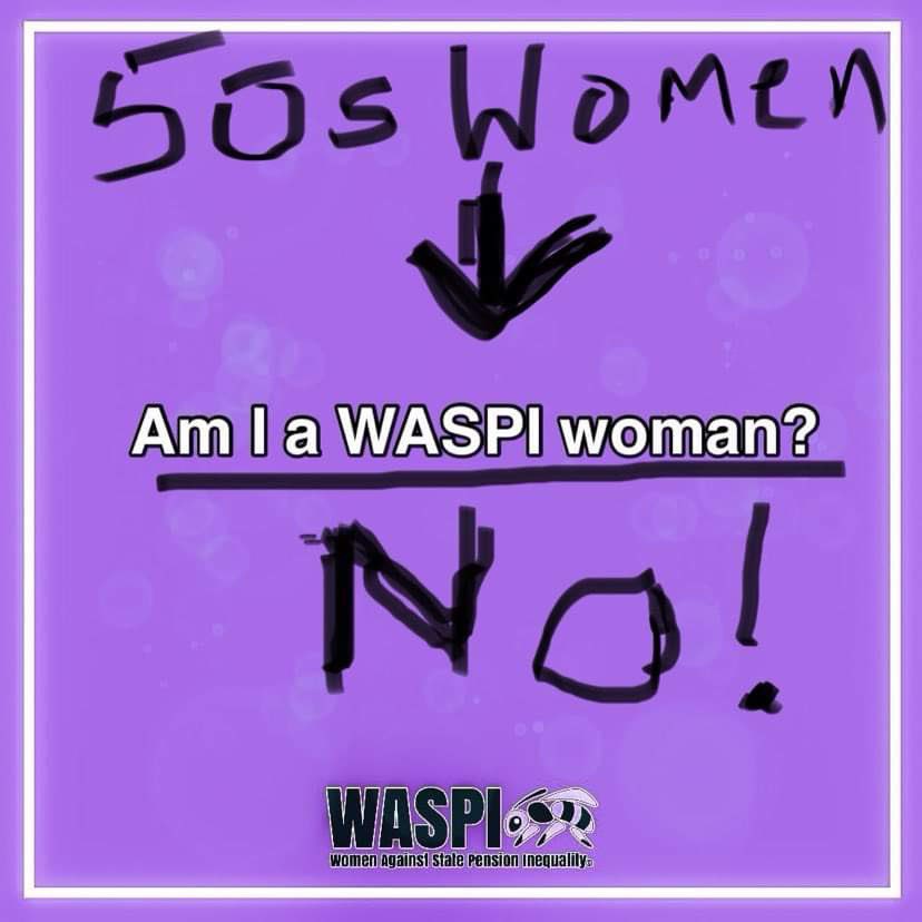 @Commonswomequ @IpsoNews @Ofcom @CAP_UK It’s about time @Commonswomequ @CommonsPACAC @IpsoNews @Ofcom did something about the widespread misnaming ALL #50sWomen #StatePensionVictims as this incorrect & misleading generic #WASPI term
Only 3.5% of us £25 sub-paid Members & yet #50sWomen are all lumped under this misnomer