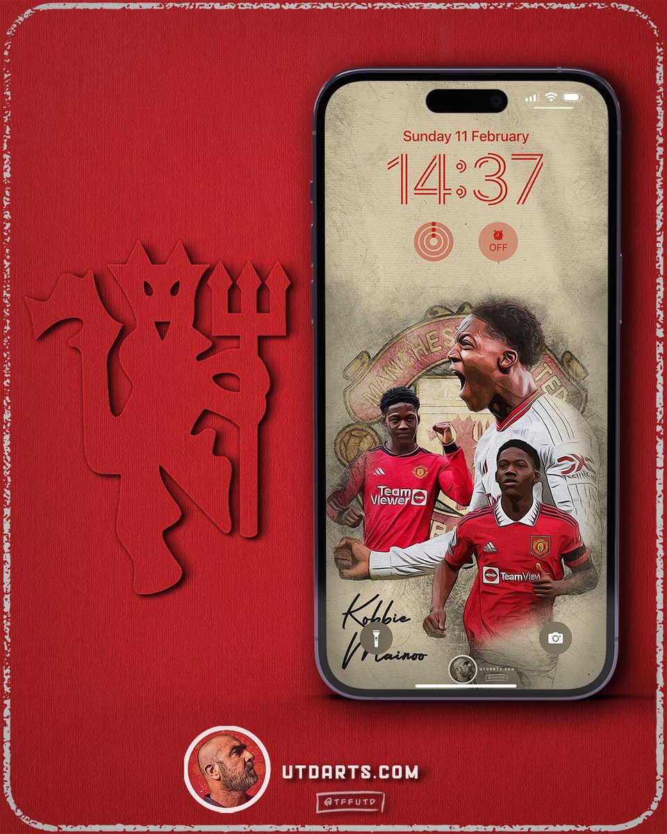 UtdArts1's tweet photo. 🇾🇪 WALLPAPER GIVEAWAY! 🇾🇪

At just 19, Kobbie Mainoo has electrified Old Trafford, becoming the breakout star of the season at Manchester United.

If you want this epic wallpaper simply:

1) Follow
2) Retweet this post

Eeeasy, ha?😉

#UnitedArts #Mainoo #mufc https://t.co/OXNZ4v0HCx