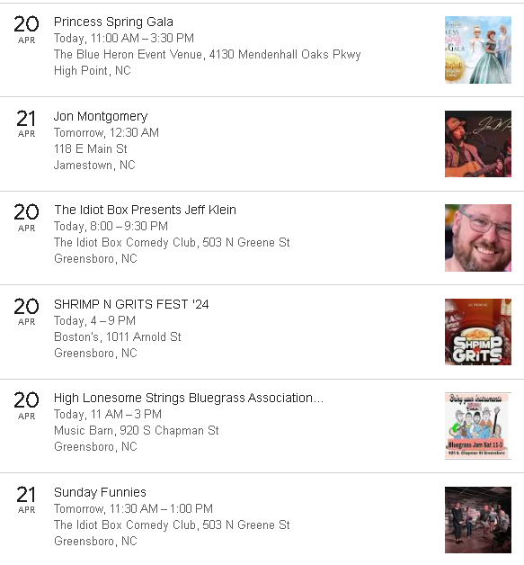 Looking for something fun to do this weekend? Check out these events around town below!

#thingstodo #local #events #retreatatcoppercreeekapartments #greensboro #northcarolina #greensboroliving  #336living #samliving #samfam #lovewhereyoulive #aptliving #apartmentliving