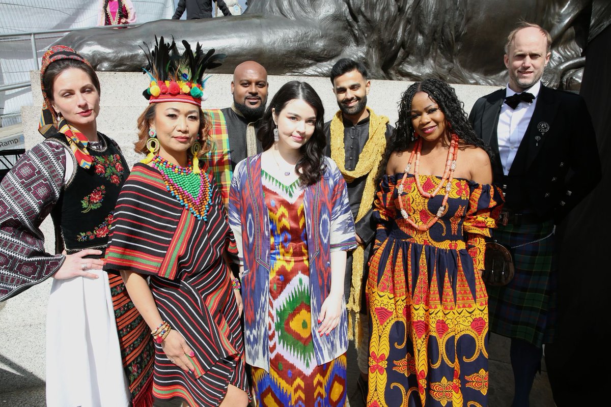 Londoners and visitors came together today to celebrate Eid in the Square. The event in Trafalgar Square celebrated the best of Islamic inspired art, history and culture with musical performances on the main stage alongside a feast of food stalls from across the world.