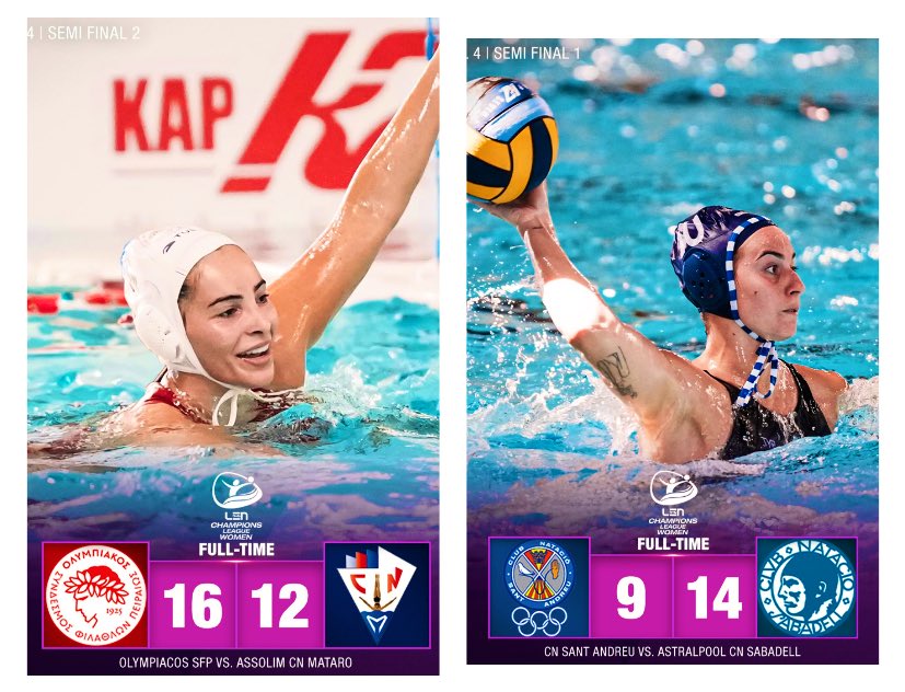 🤽🏻‍♀️🇪🇺 El <a href="/CN_Sabadell/">CN Sabadell</a> disputarà aquest diumenge la final de la Champions davant l'Olympiacós (14:00h)

Les jugadores de <a href="/dpalmacns/">David Palma</a> busquen revalidar el títol i endur-se cap a Sabadell la setena Champions de la seva història

#fomentemwp