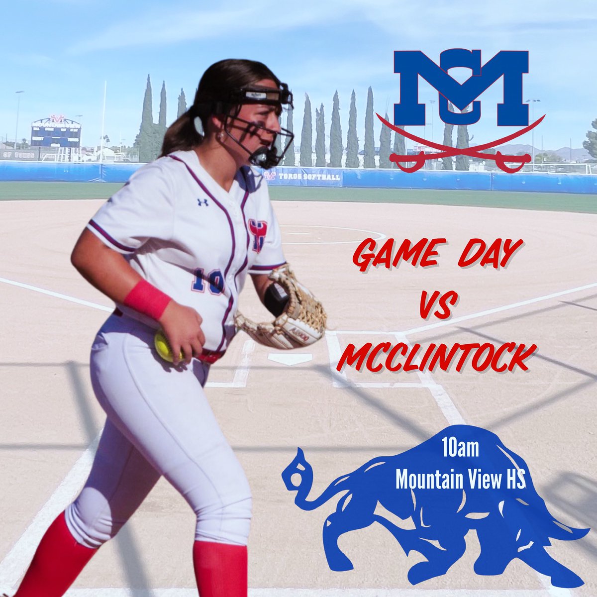 Game Day vs McClintock. The push for the playoffs continues. Varsity has a home game this morning at 10am. Come out and give them your support. Let’s go bring it Toros!