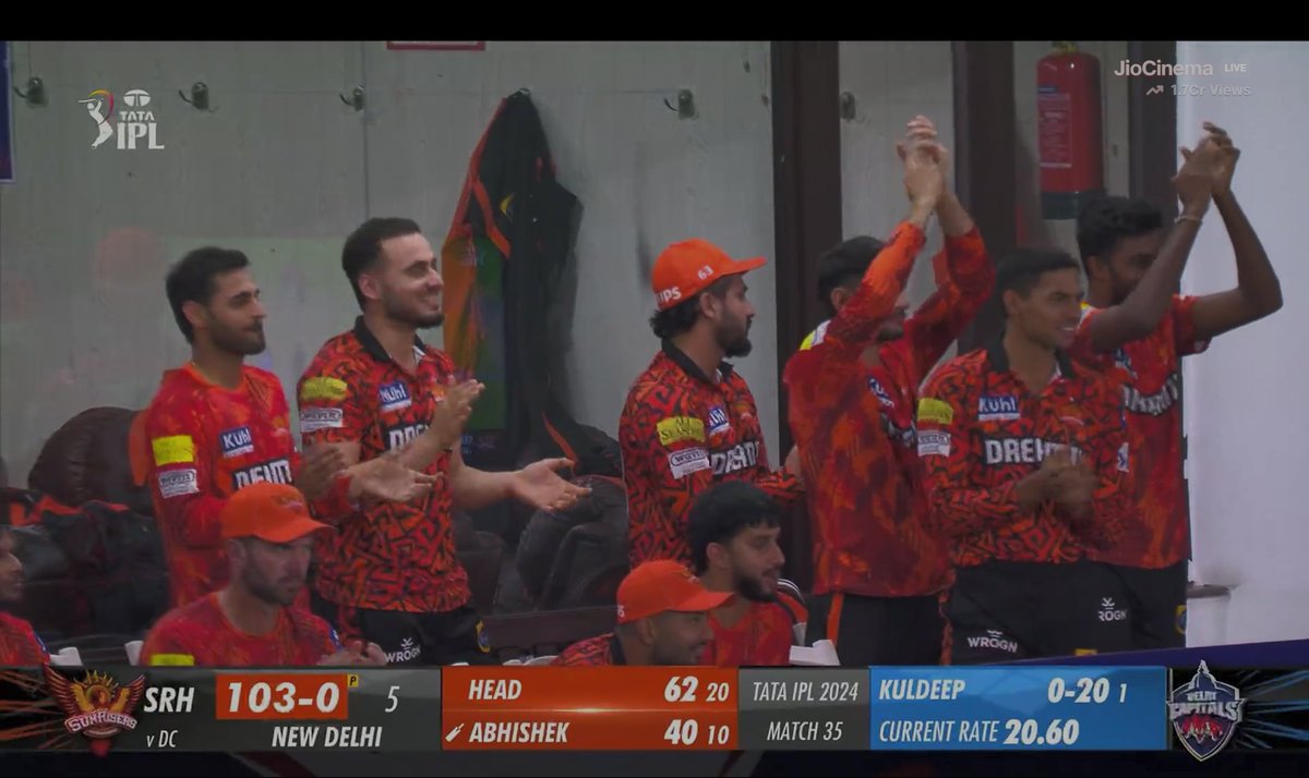 'Ab ki baar, 400 paar' - #SRH, probably #SRHvDC #IPL #TravisHead #AbhishekSharma