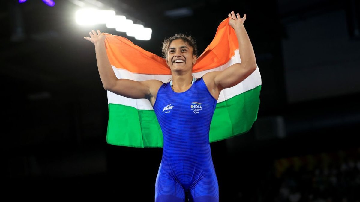 विनेश फोगाट ने रूस ओलंपिक में क्वालीफाई करके भारत का नाम रोशन किया है। बधाई @Phogat_Vinesh #Vineshphogat