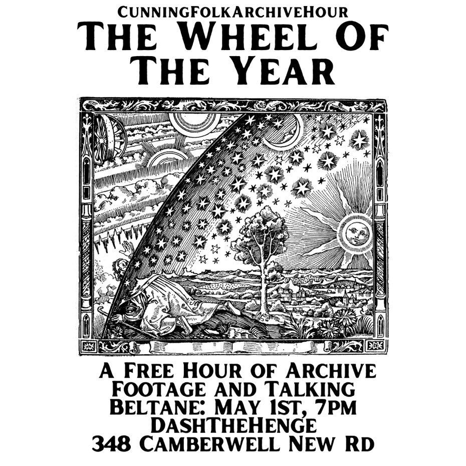 As spring turns to summer why not come to @DashTheHenge on May Day for a talk with archive footage about the wheel of the year. 7pm this event is free, thoughtful, inclusive and kind because everyday is precious