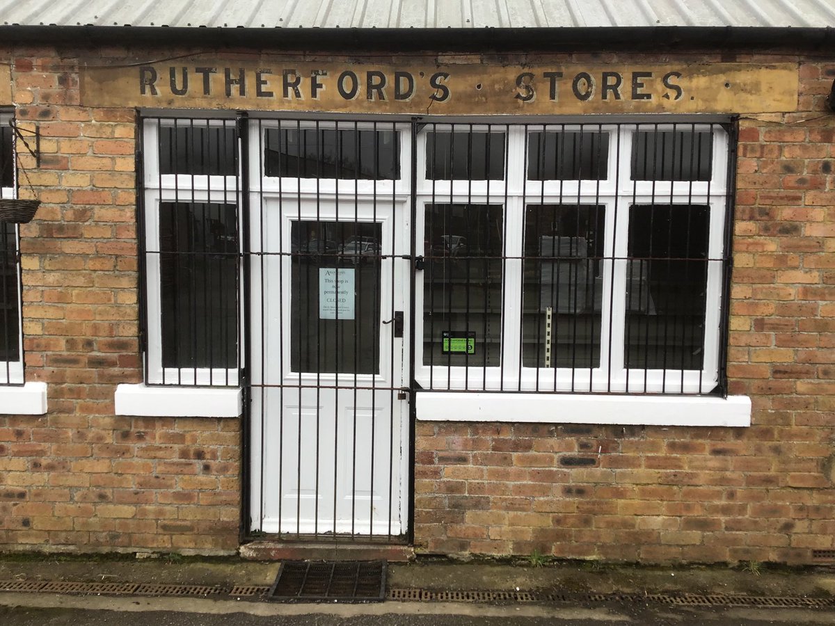 The old village store at #ScotsGap,but I’ll bet there’s not many that remember it from this time ‘Rutherfords Stores’ #LocalHistory #Northumberland
