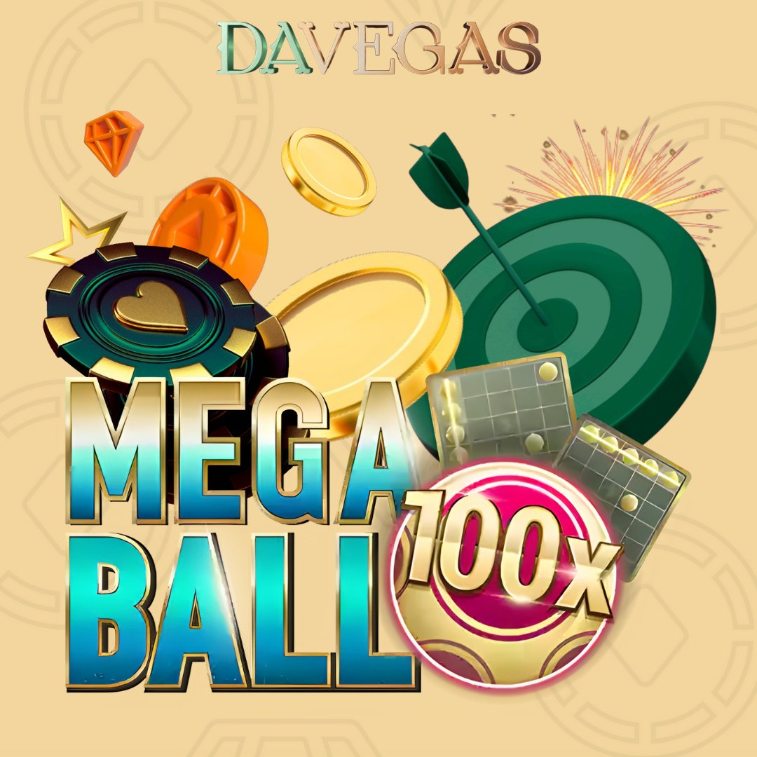 🎲 Kocaman topların kazanca dönüştüğü Mega Ball'u oynayarak kazanmanın mutluluğunu yaşa! En iyi casino oyunlarının adresi #Davegas ile kazanmak için hemen giriş yap! Davegas Giriş: bit.ly/3TaG3Jd