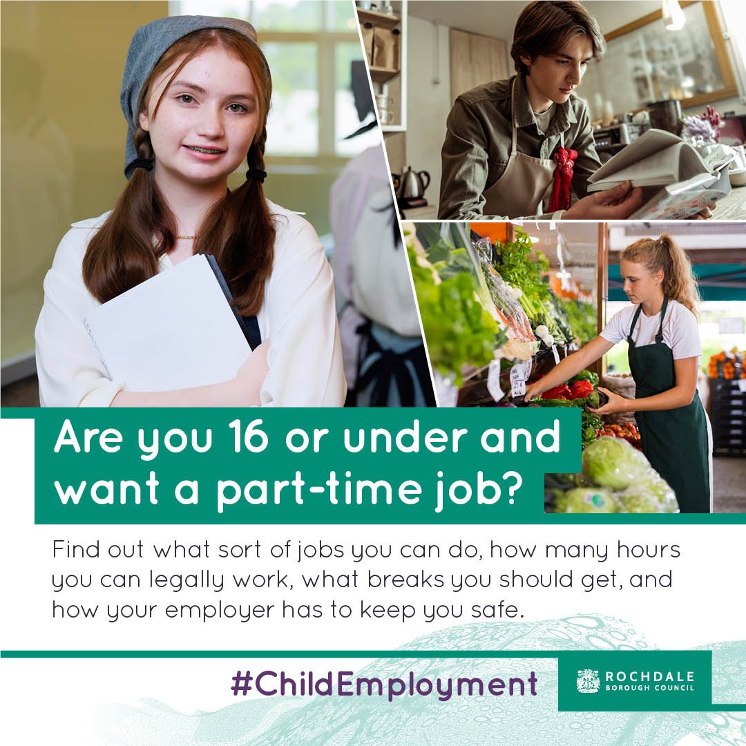 📢 It is Child Employment fortnight - why not find out more and apply for a free work permit online? ▶️ rochdale.gov.uk/directory-reco… #ChildEmployment