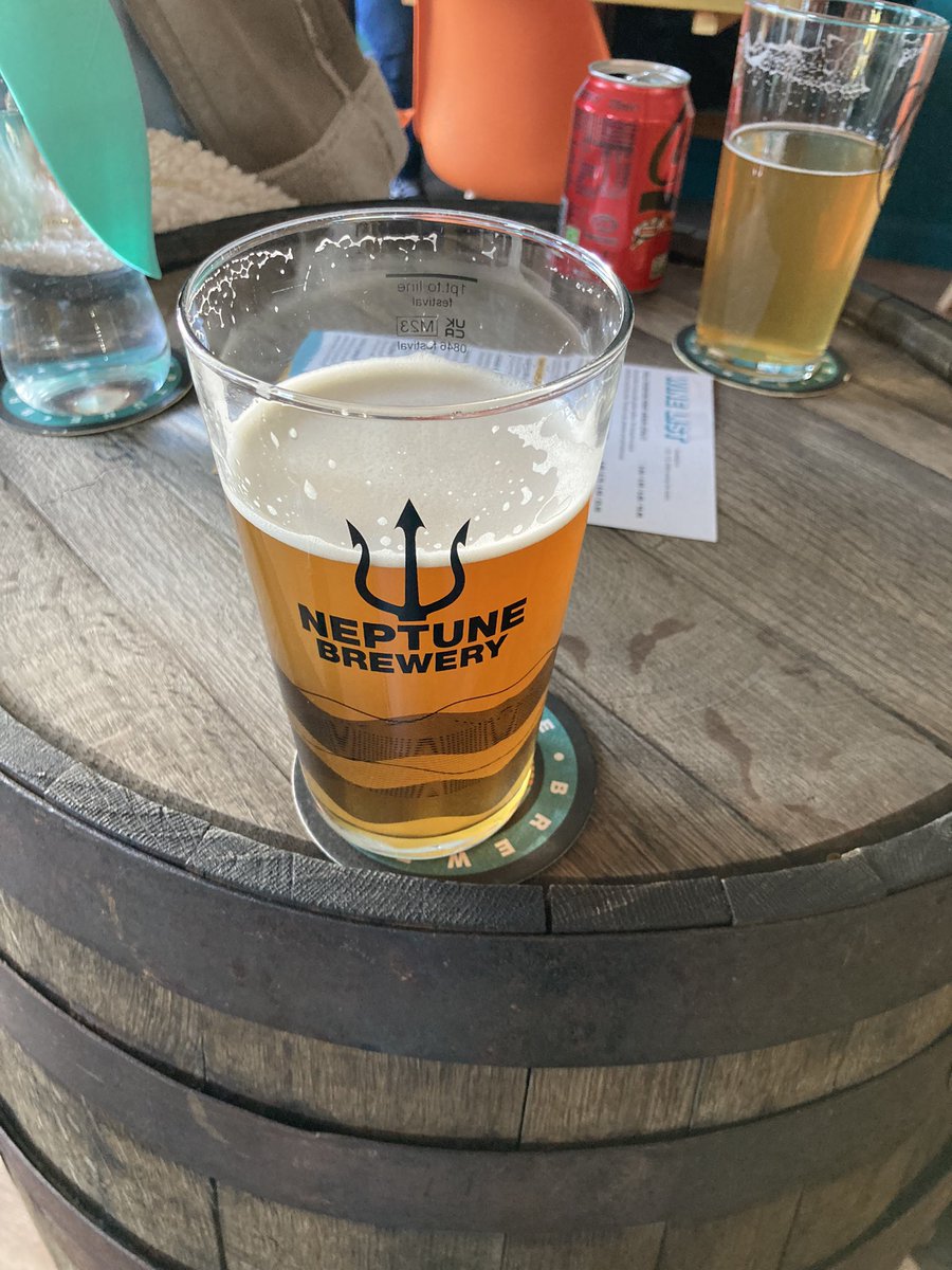 Wooden ships on cask in the @neptunebrewery Beerhouse 👌