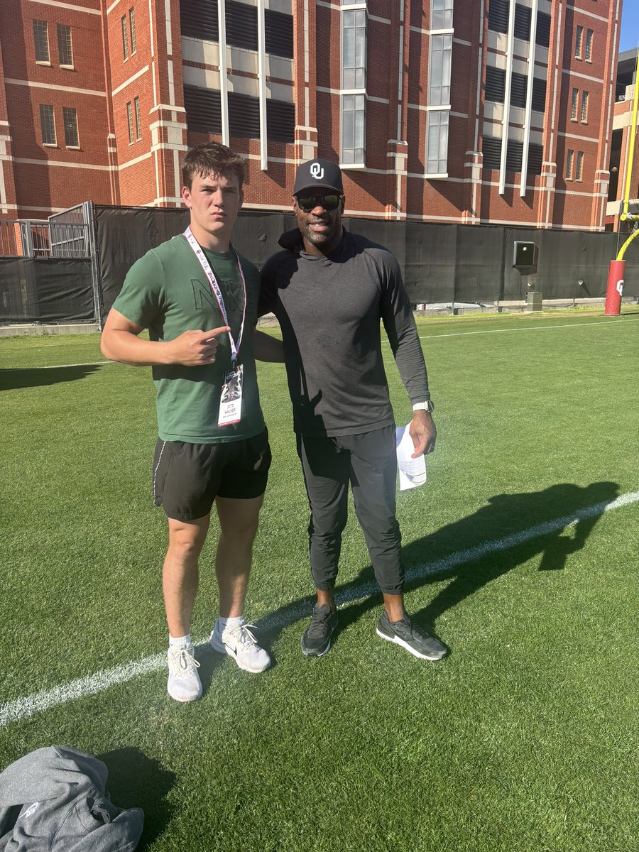 Had a good time at @OU_Football last week.