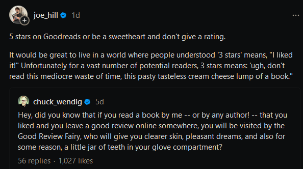 reviews are for readers