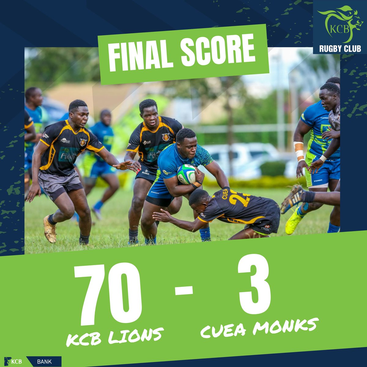 Congratulations Masimba. We are proud of you.
On to the next.
#RugbyKe #EnterpriseCup2024 #Believe #Commitment #LionHeartedRugby