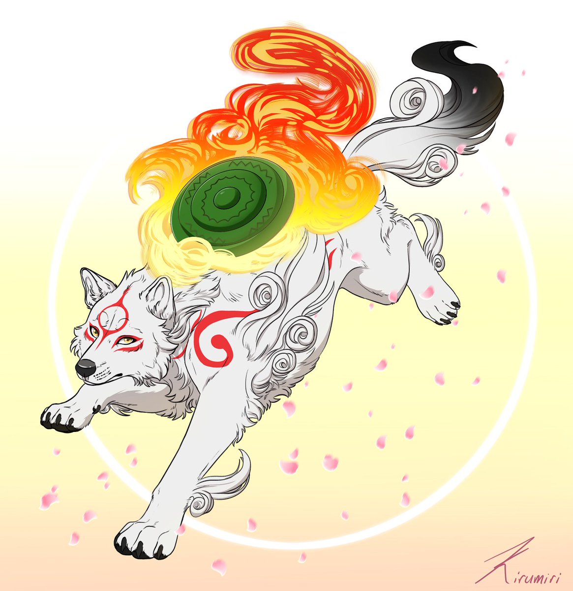 happy anniversary to one of my fav games of all time ❤️ #Okami #大神18周年 #大神