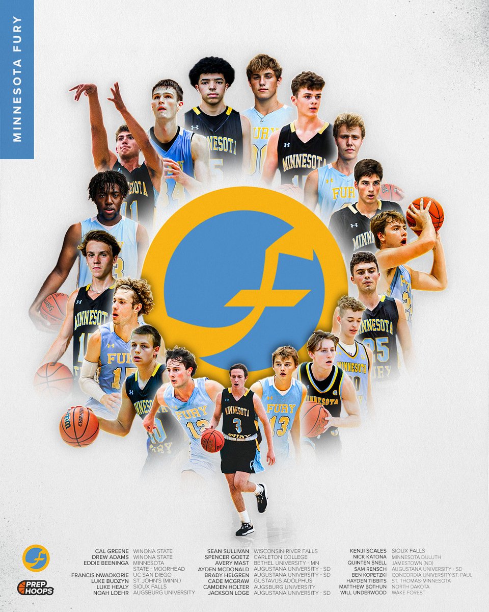 Prep Hoops Circuit 🏀 (@phcircuit) on Twitter photo Prep Hoops Circuit Alumni!
Just a few past prospects from Minnesota Fury (<a href="/mnfuryboys/">Minnesota Fury</a>) to make it to the next level. Who’s next up?
Check out their program profile here: prephoops.com/program/minnes…
More alumni: prephoops.com/circuit/alumni/ Prep Hoops Circuit Alumni!
Just a few past prospects from Minnesota Fury (<a href="/mnfuryboys/">Minnesota Fury</a>) to make it to the next level. Who’s next up?
Check out their program profile here: prephoops.com/program/minnes…
More alumni: prephoops.com/circuit/alumni/