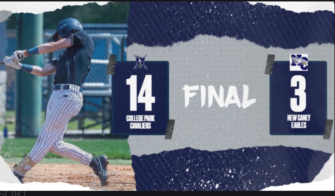 Back in the win column! The Cavs are back in action today at 12 for Game 2 against New Caney!