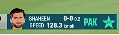 What's happened to Shaheen bowling speed ??

#BabarAzam𓃵 #PakistanCricket