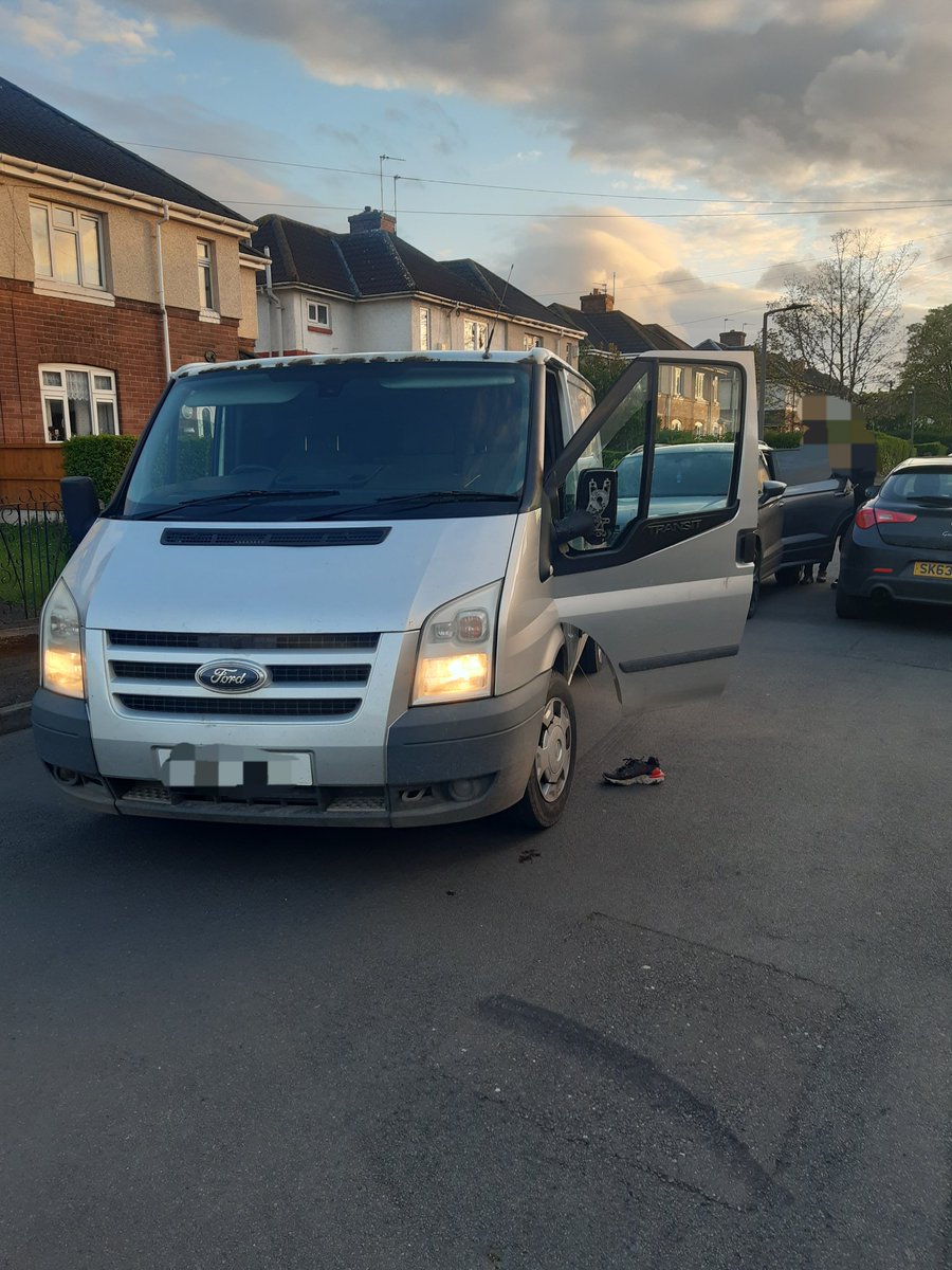 Doncaster: Our Road Crime Unit travelled over to Doncsster yesterday on tasking. Within an hour they had already pursued this stolen transit, arresting one of the occupants as they decamped from it. Vehicle recovered undamaged to be returned to the owner 👍
