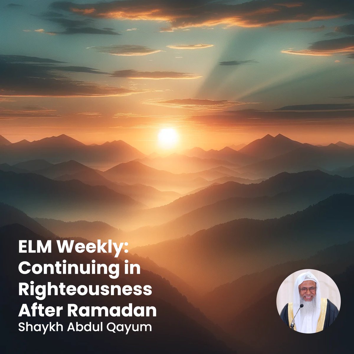 This week's blog inspires us to carry forward the devotion and dedication we display during Ramadan. Let's step into the months ahead with hearts brimming with faith. 🔗 Read the blog: eastlondonmosque.org.uk/blog/continuin… #EastLondonMosque #ContinuedFaith #SpiritualPersistence #PostRamadan