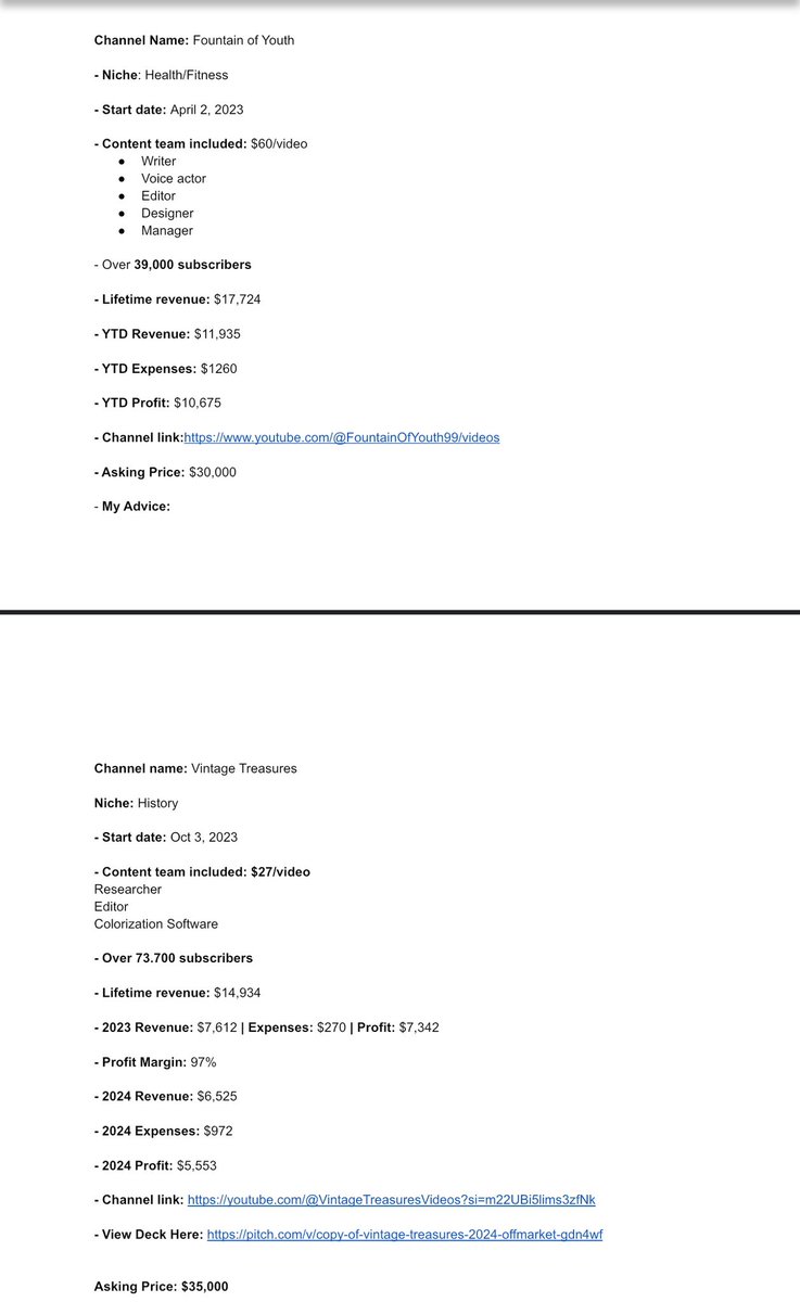 williambeaird_'s tweet photo. The fastest way to make 6 figures on YouTube is the BRRRR Method 

Buy distressed channels, pay 3-5k to improve the content, increase the revenue, then replace yourself w/ a channel manager

I have a list of BRRRR Channels available 

If you want access comment “buyer” https://t.co/pLf8ww0STF
