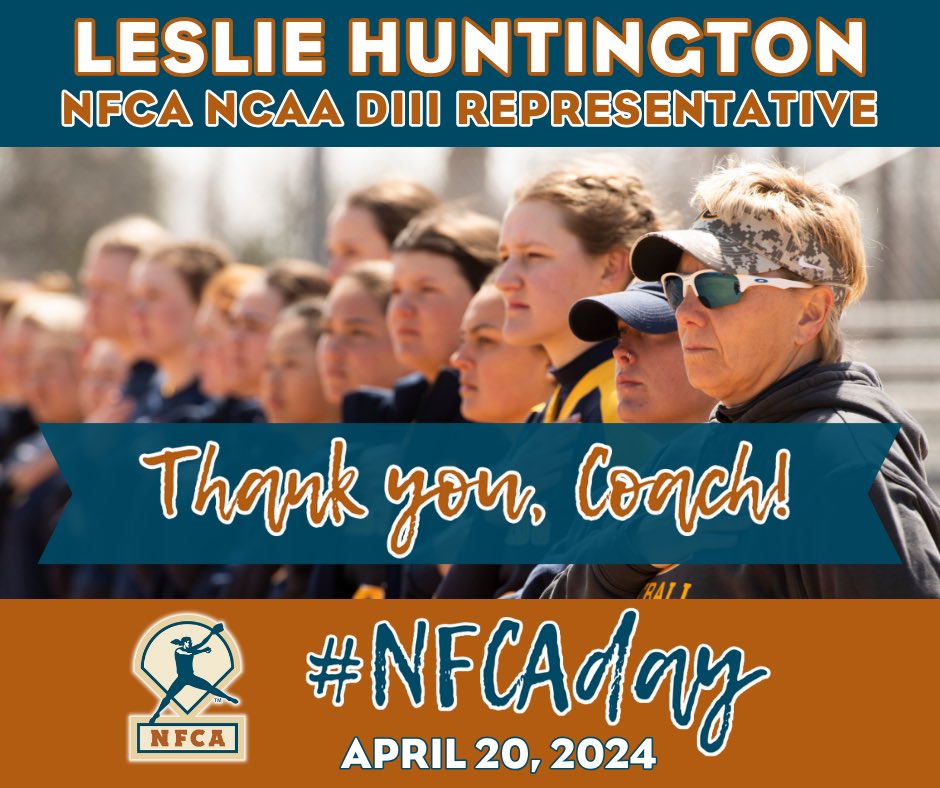 It’s @NFCAorg DAY! #thankacoach @UWECblugolds