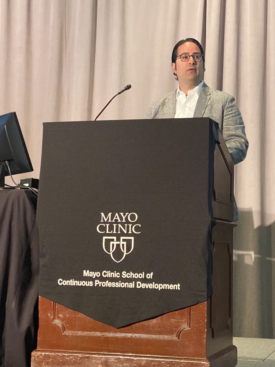 Dr. Arya Mohabbat presents on Fibromylagia & Chronic Fatigue Syndrome: giving us a better construct and tools to educate & treat our patients. @MayoMN_IMRES @MayoMedEd @MayoAnesthesia