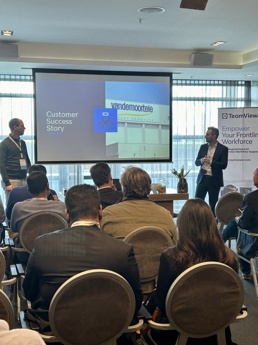 Another TeamViewer Experience Day has come to an end in #Eindhoven! We had an incredible time exploring the future of customer support & digitized world of warehouses w/ our outstanding guest speakers – @Deloitte @Plat4mation #Vandemoortle #IDEO @ASMLcompany @EnexisGroep