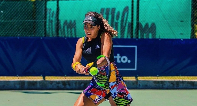 Milli tenisçi Ayla Aksu, İtalya'da düzenlenen Santa Margherita di Pula Turnuvası'nda tek kadınlarda finale yükseldi. #AylaAksu