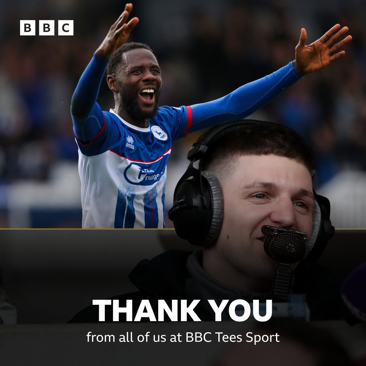 A massive thank you to all of the Hartlepool United fans who have listened to us and interacted with us this season! Bring on 2024/25 💪💙 #Pools | #HUFC | #BBCFootball