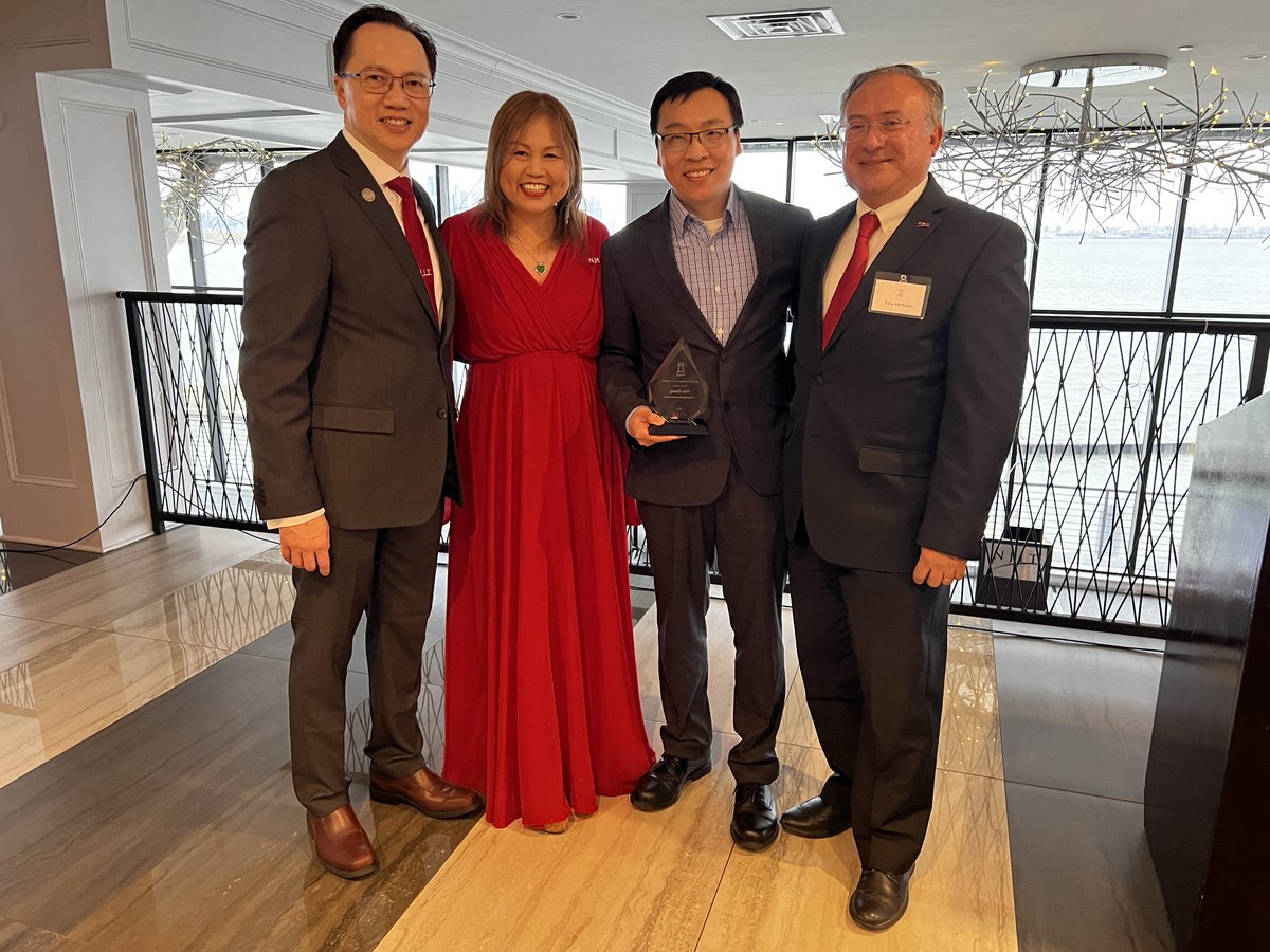 I am honored to receive the 2024 NCE Researcher Award at the 26th annual Newark College of Engineering  (NCE) Salute to Engineering Excellence <a href="/NJIT/">NJIT</a>. I would like to congratulate my colleagues who received other NCE awards again!