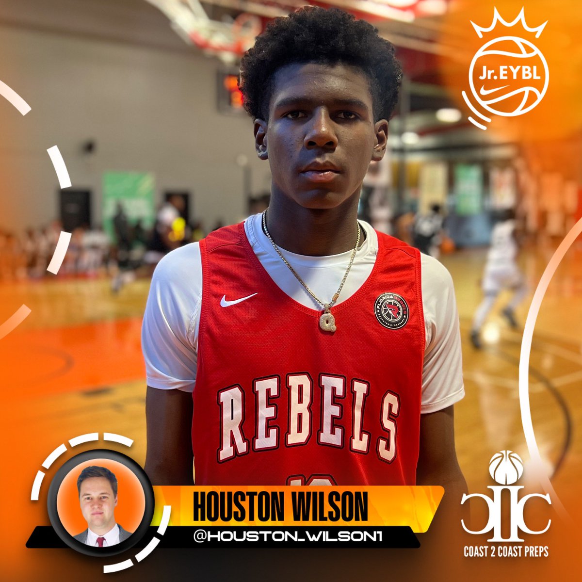 @NikeEYB @Coast2CoastPrep 2028 Quinton Wilson has significantly improved his stock so far this Spring and he showed no signs of slowing down today in Winston-Salem at the Nike Jr. @NikeEYB Southeast Region Session 1. Multiple above the rim finishes in a dominating win for Florida Rebels.