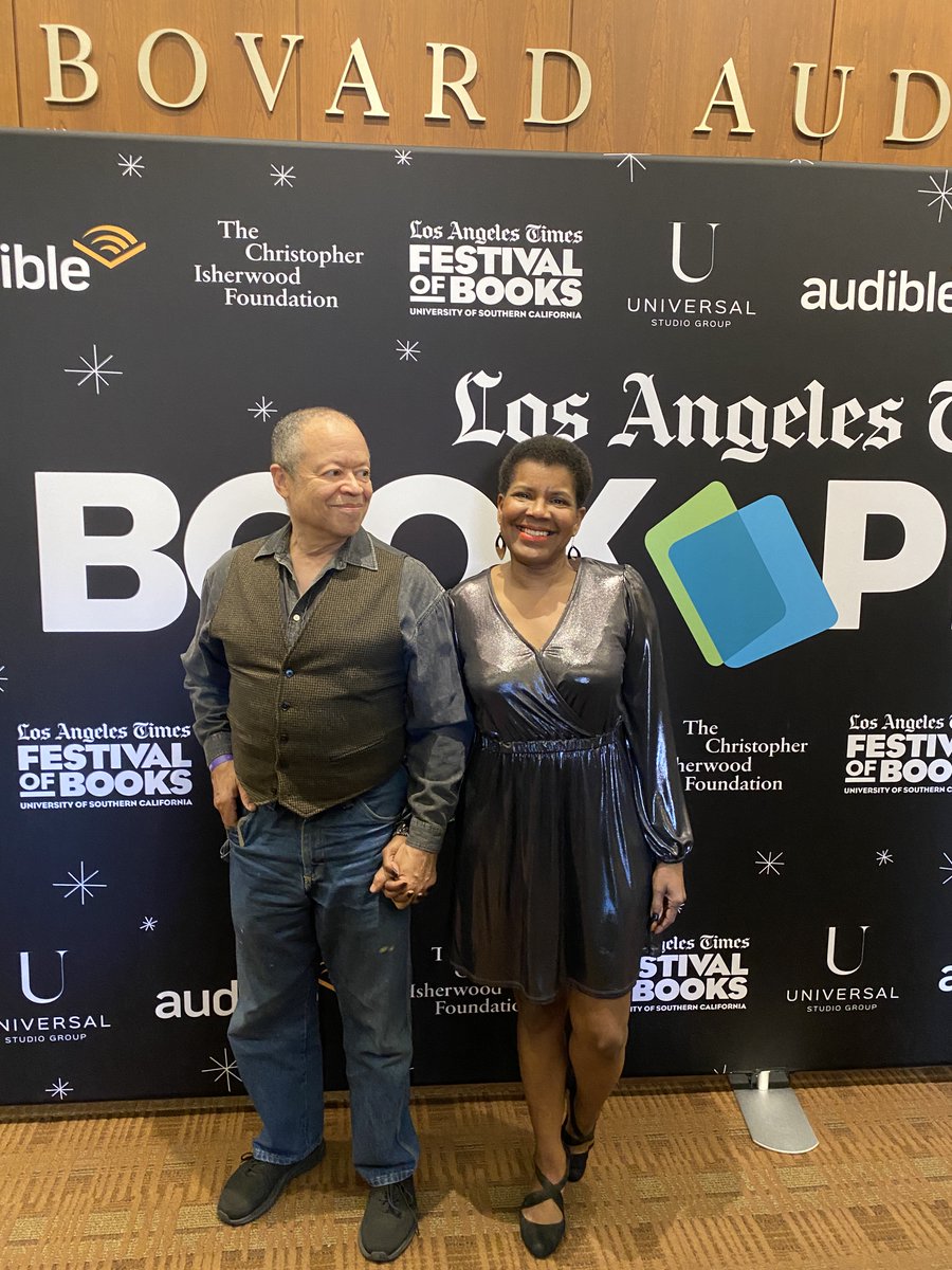Guys...I won! This was a hugely competitive category with beloved colleagues. No words. And it was so great to finally meet @danieldkraus and see @blacklionking73 again! @latimesfob @sagapressbooks #TheReformatory #TananariveDue #LATimesBookPrizes