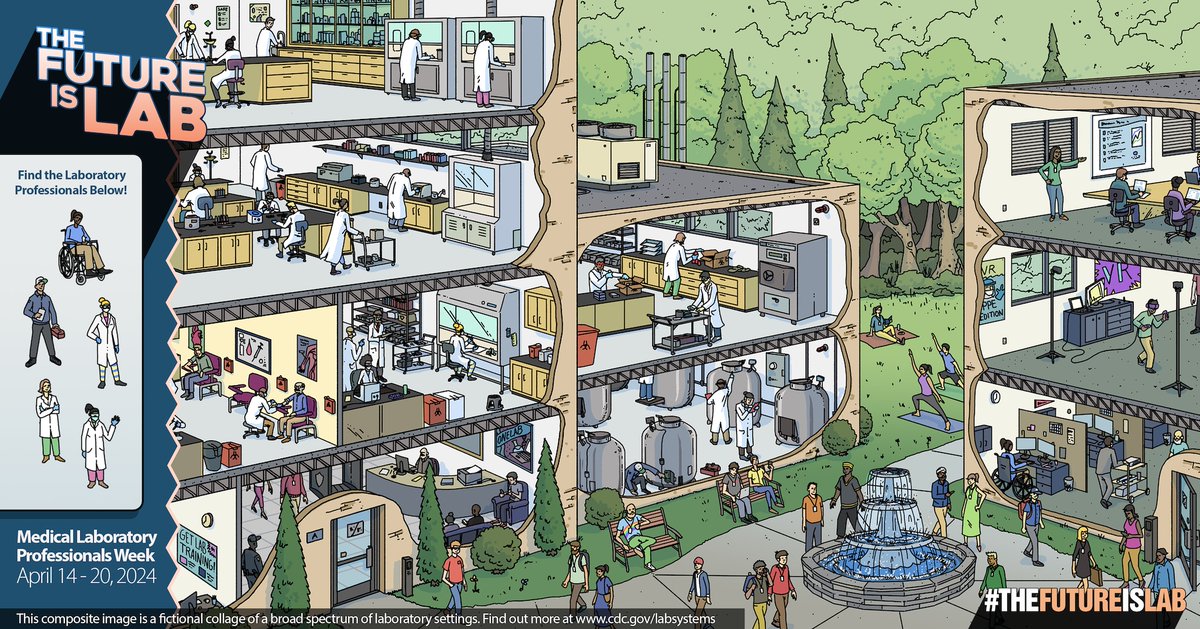 symplr's tweet image. Happy #LabWeek! This year&apos;s theme, #TheFutureIsLab, underscores their vital role in safeguarding public health. Let&apos;s honor their resilience, innovation, and expertise as they tackle today&apos;s challenges to secure a healthier tomorrow! 🌟 @CDCgov
