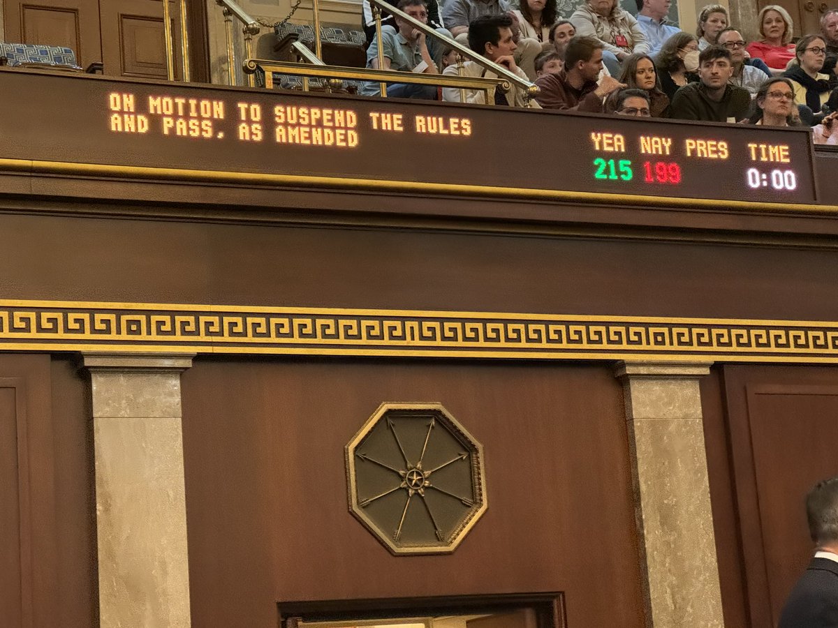 House Democrats voted down the End the Border Catastrophe Act, just proving further that they don’t care about the wants of the American people. We NEED a secure border.