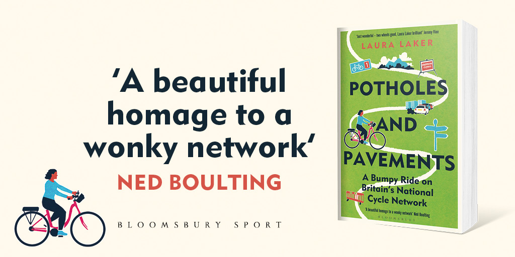 In a country where 71% of trips are less than five miles, two thirds of Britons say they want to cycle more. In Potholes and Pavements, @laura_laker is on a mission to see if we can make that dream a reality. Out 9th May. Pre-order now: amzn.to/3IfYOEk