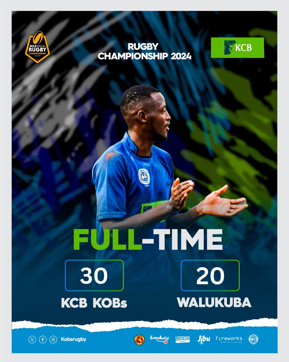 The blue army kept the bank safe and sound sorry @WalukubaRugbyUg 🥲 your heist was unsuccessful better luck at other banks as of the KCB @KobsrugbyUg biganye