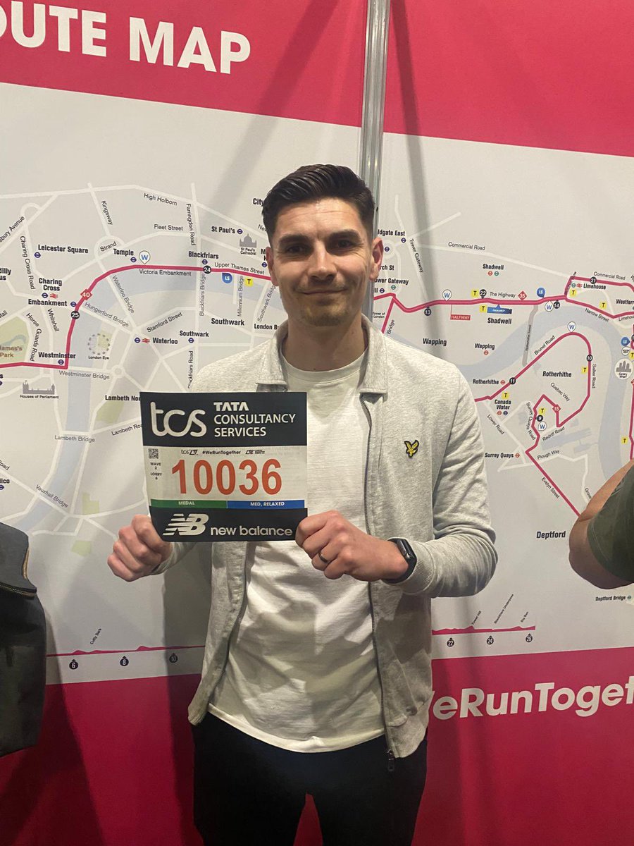 Lewis Plowman (@lewiplowman) on Twitter photo Ready for the <a href="/LondonMarathon/">TCS London Marathon</a> - donโt know if Iโve mentioned Iโm running it?
A huge thank you to all who have sponsored, or joined our Quiz Night and Golf Day for <a href="/Cardiomyopathy/">Cardiomyopathy UK</a>! โค๏ธ
#๏ธโฃ1๏ธโฃ0๏ธโฃ0๏ธโฃ3๏ธโฃ6๏ธโฃ for anyone who wishes to follow my progress!
justgiving.com/fundraising/leโฆ Ready for the <a href="/LondonMarathon/">TCS London Marathon</a> - donโt know if Iโve mentioned Iโm running it?
A huge thank you to all who have sponsored, or joined our Quiz Night and Golf Day for <a href="/Cardiomyopathy/">Cardiomyopathy UK</a>! โค๏ธ
#๏ธโฃ1๏ธโฃ0๏ธโฃ0๏ธโฃ3๏ธโฃ6๏ธโฃ for anyone who wishes to follow my progress!
justgiving.com/fundraising/leโฆ