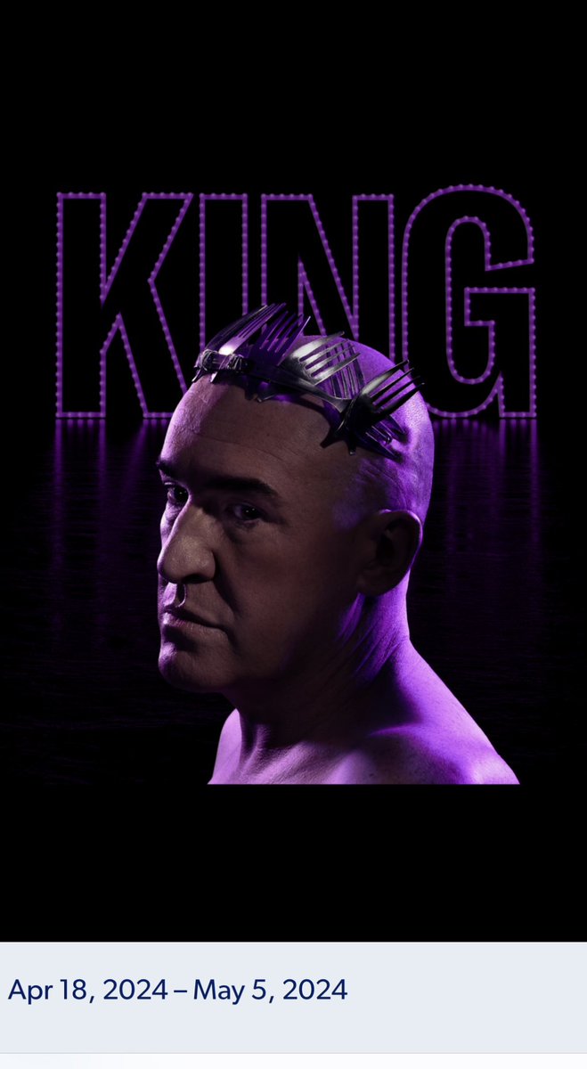 A truly phenomenal performance last night by Pat Kinevane in @Fishamble produced “King”. Effortlessly switching from the comedic to the dark but always deeply moving. This is a must see! Get your tickets now @OdysseyTheatre