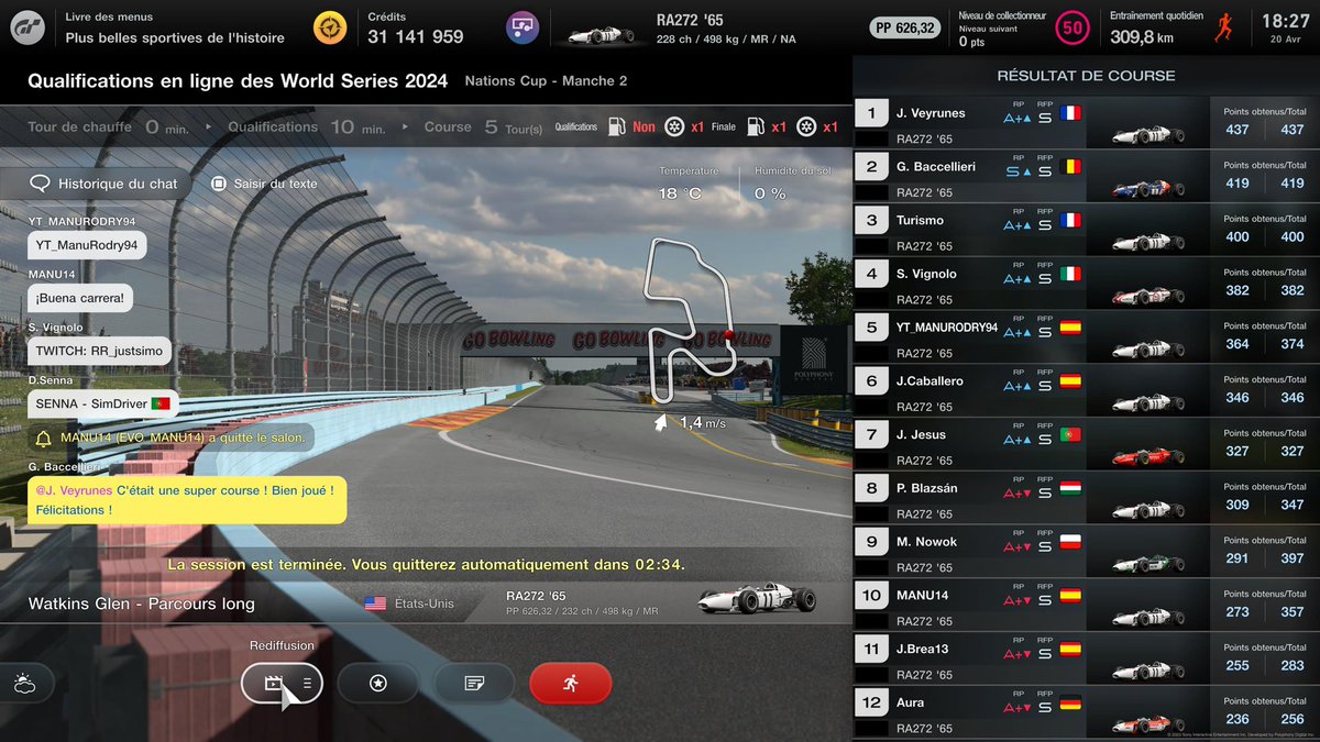 🔴P1 437 points 🥇
2 good scores to start the season 🔥 , See you on round 4 as i’ve some importants exams This week , maybe in Top split for this one 👊💪