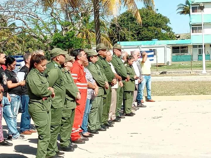 🇨🇺Celebramos el acto por el día Territorial de la Defensa en el municipio de Matanzas con la participación del Consejo de Defensa Provincial y los representantes de los diferentes organismos del municipio. #MatancerosEnVictoria #PetrolerosPorCuba #Matanzas #GenteQueSuma #GobMtz