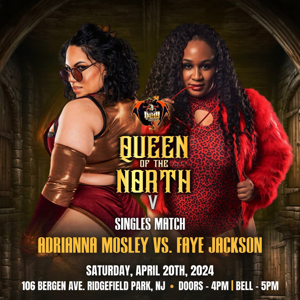 *cue DX- Are You Ready Today is the day I make my long awaited return to the House that Faye built! 5pm battle of the big girls 😍 @AdriannaMosley9 Come thru