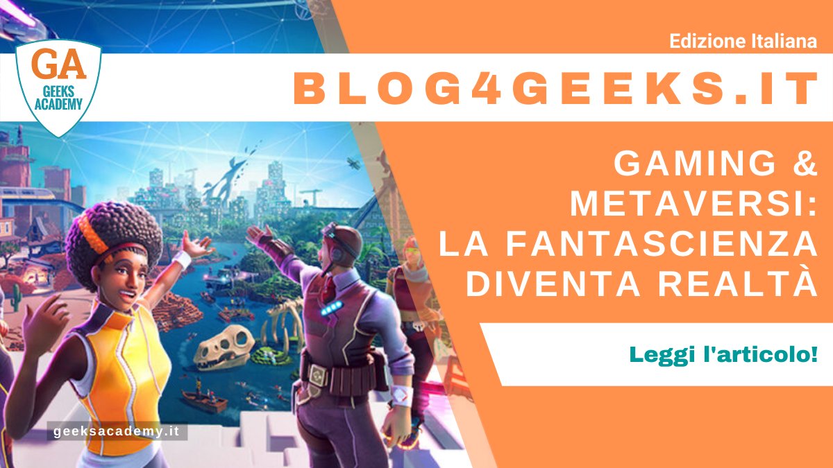 L’era dei #metaversi è ufficialmente iniziata, e grazie alla #tecnologia #Blockchain e alla #RealtàVirtuale siamo sempre più vicini a realizzare il sogno di creare un #Metaverso ideale. is.gd/GamingMetaversi #nft #thesandbox #Decentraland #axieinfinity #criptovalute