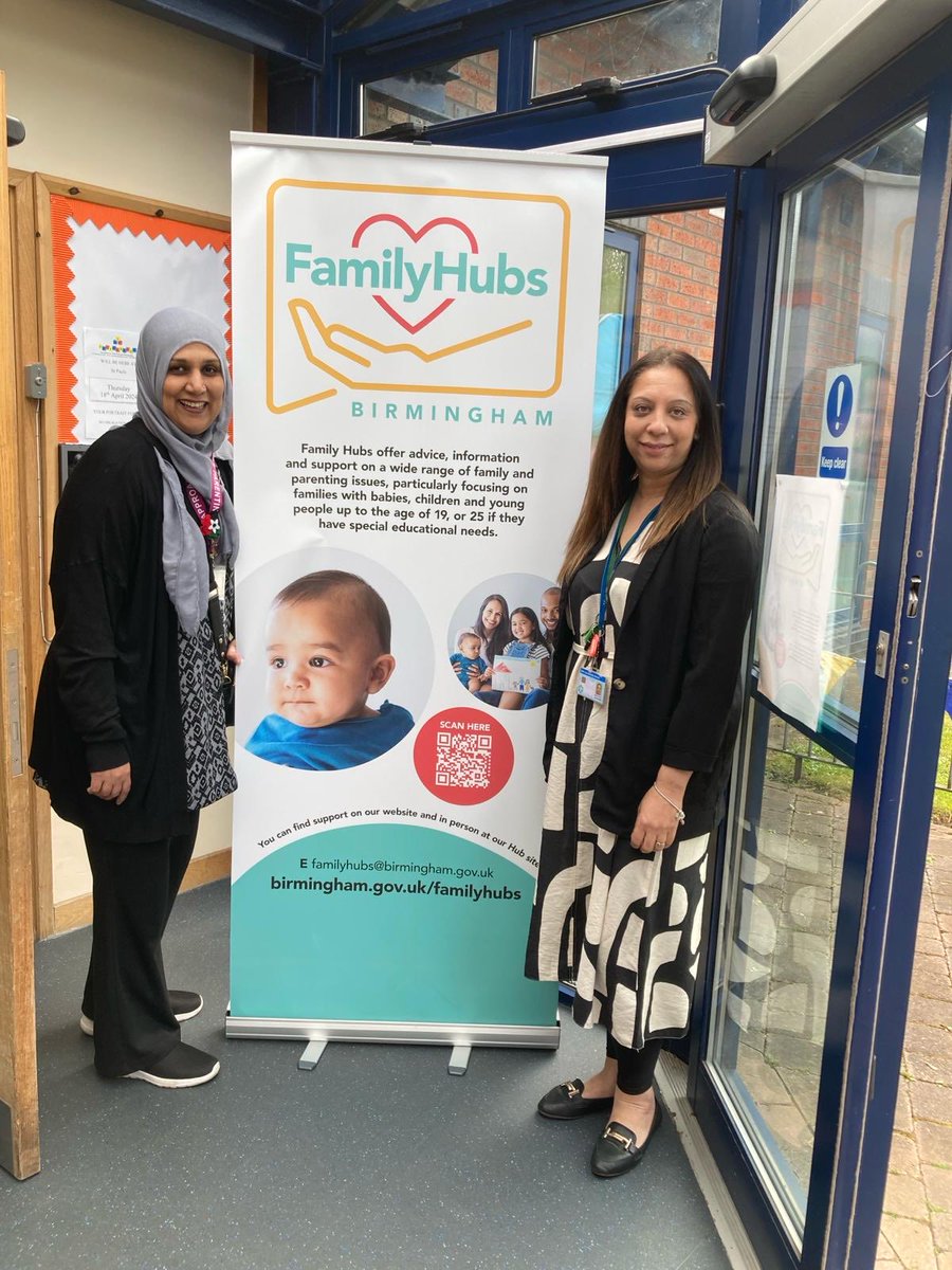 Congratulations to @Hallgreenfamilyhubmanager @SaimaBibi, we are delighted to be supporting the opening of the new #FamilyHub in #BasallHeath