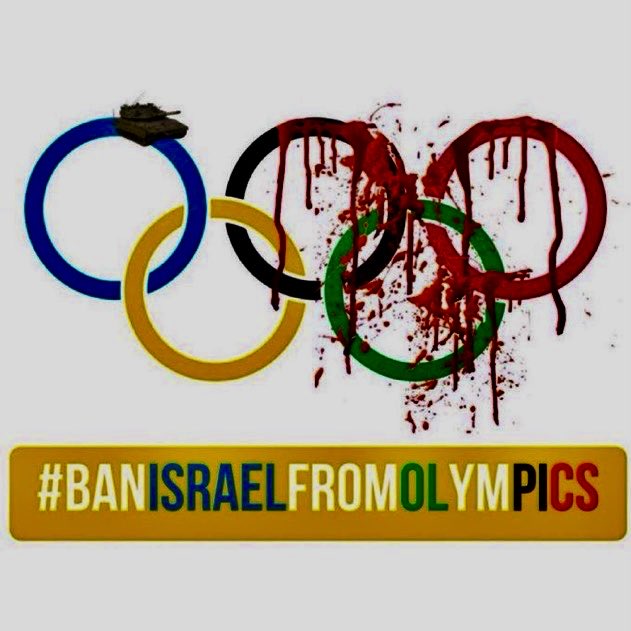 I hope the IOC bans Israel from the Paris #Olympics. Or are some genocides okay? 😠 #IsraeliWarCrimes #GazaGenocide #BanIsraelFromOlympics