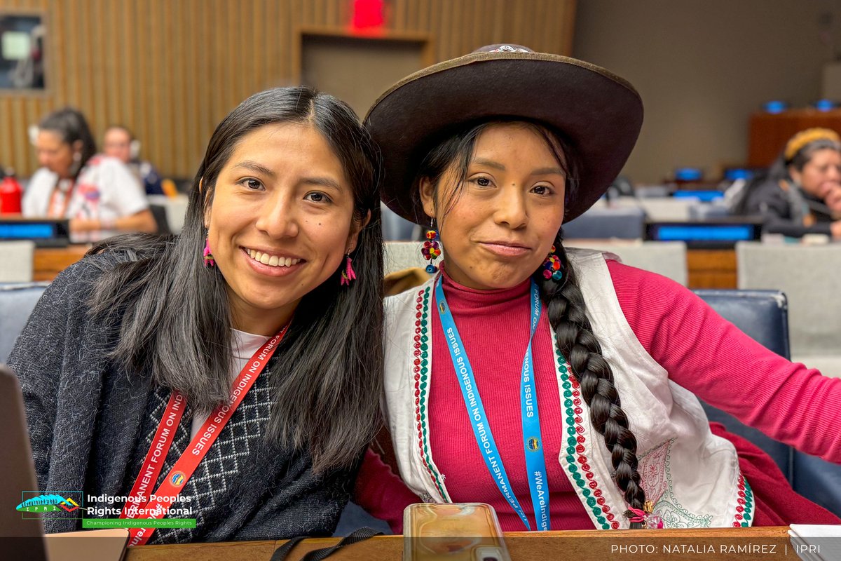 🌟 We wrapped up our first week at #UNPFII🇺🇳 with amazing encounters, alliances, and possibilities for continued growth in upholding Indigenous Peoples' Rights. 🗓️ Yesterday's agenda included: 🔷 Delivering a statement on the implementation of UNDRIP 🔷Participating in two side…