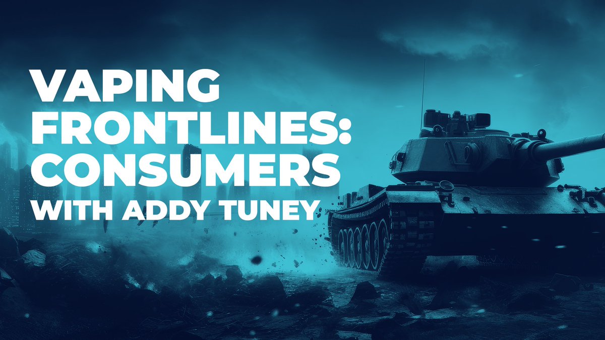 🎙️CASAA LIVE🎙️ 🔥TODAY at 4:30 PM ET/3:30 PM CT!🔥 Join CASAA CEO @Hello_Alex and CASAA Vice President @LoganExhales as they speak with guest @AddyTuney, a vaping consumer and advocate, about the challenges of living in a state with anti-vaping laws. youtube.com/watch?v=wV5L4P…