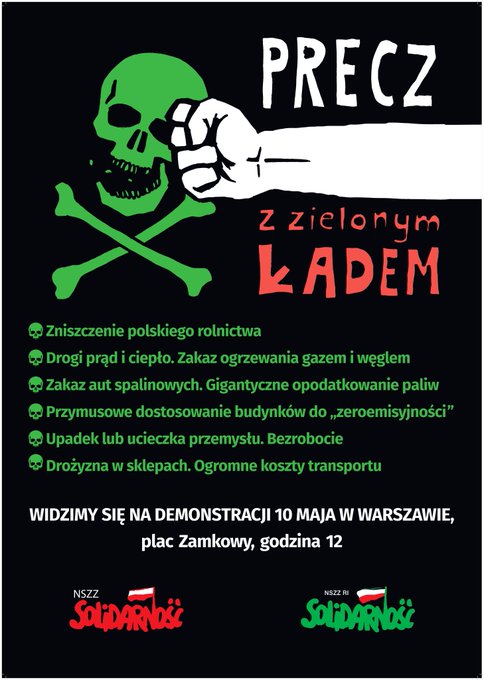 Informacja dla zainteresowanych wyjazdem z Gdańska na manifestację 10 maja do Warszawy. Jeśli ktoś szuka miejsca w autokarze, to proszę pisać na priv.