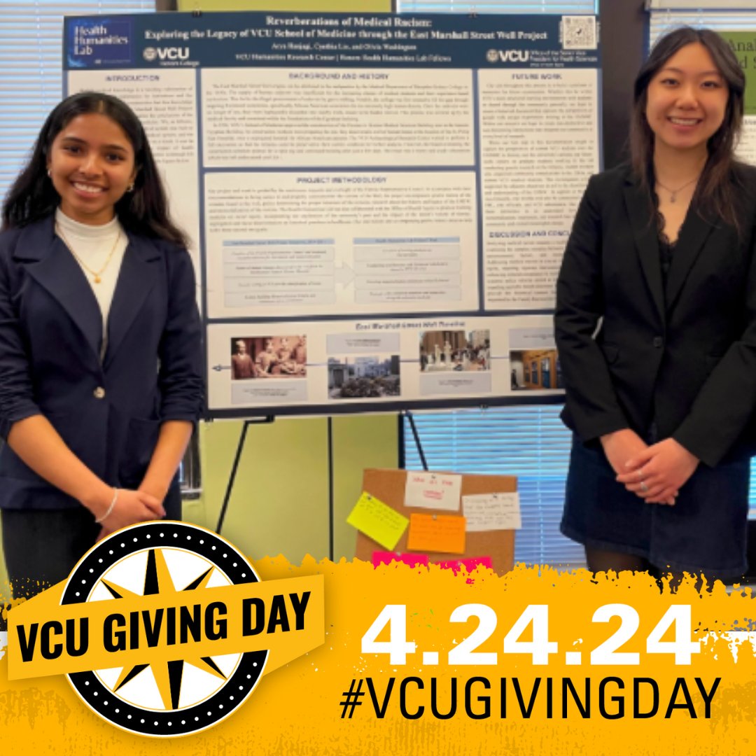 We are 4 days away from Giving Day!🎉 

The Humanities Research Center has provided opportunities for undergraduate students to participate in academic research by learning research skills and making connections with community projects and organizations. bit.ly/3U6MPye