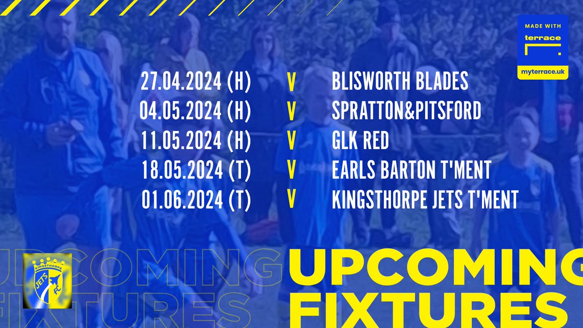 Our upcoming friendly fixtures (including two tournaments) as we prepare to transition to 9 a side for 2024/25! #ComeOnVipers! #KingsthorpeJets #KingsthorpeJetsVipers #Under10s #YouthFootball #GrassrootsFootball #NDYAL #NorthantsFA #Fixtures #Friendlies