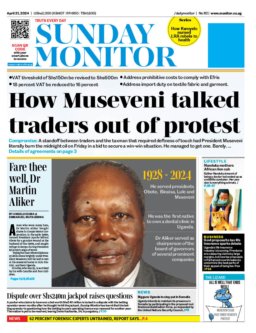 How @KagutaMuseveni talked traders out of protest Click to read today's ePaper: epaper.nation.africa/ug #MonitorUpdates