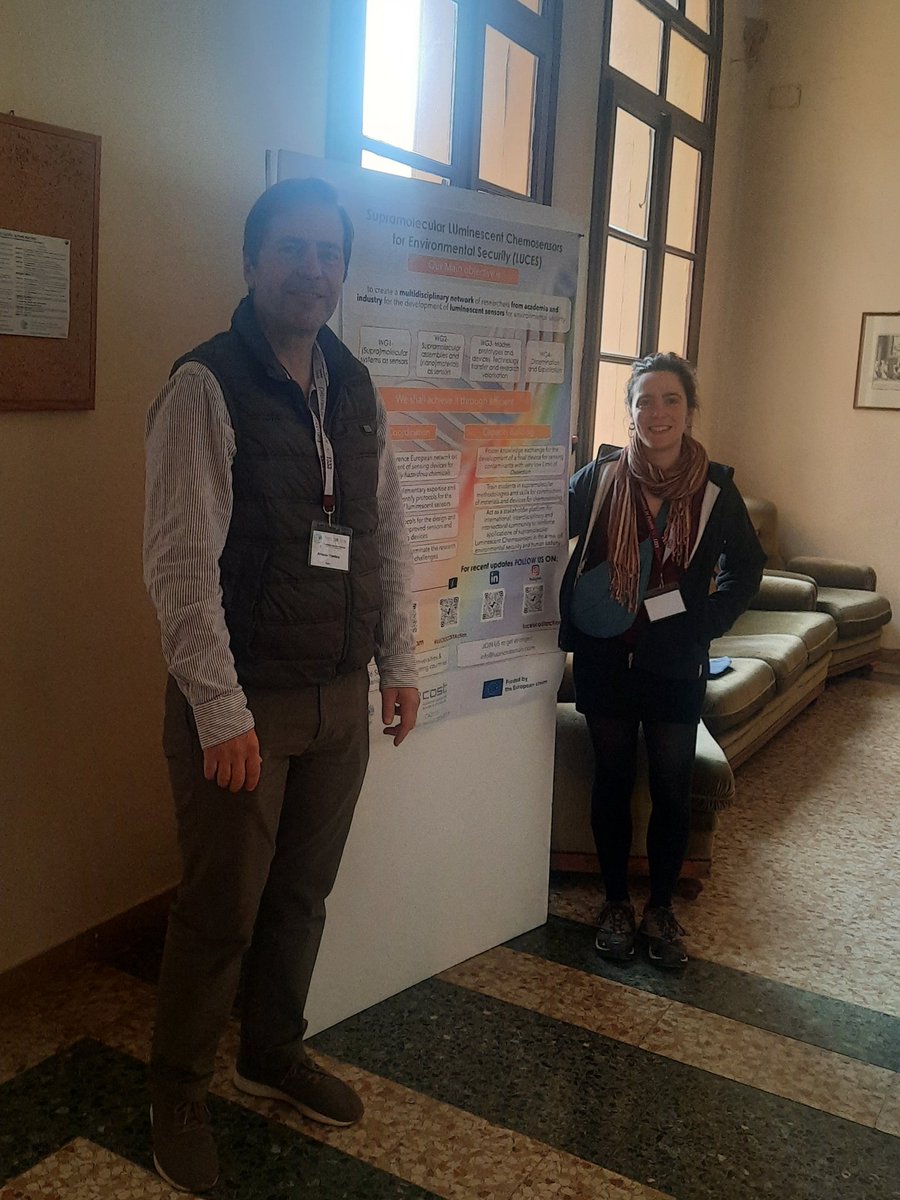 Making dissemination of our <a href="/LUCESCOSTAction/">LUCES_COSTAction</a> in our 1st Global Action Meeting in Abano Terme. Thanks, supers! <a href="/apintoma13/">Andrea Pinto</a> @tonifrontera3 🙌🙌